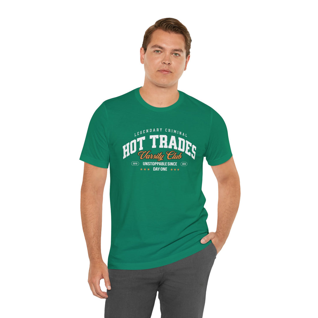 Hot Trades Varsity Tee