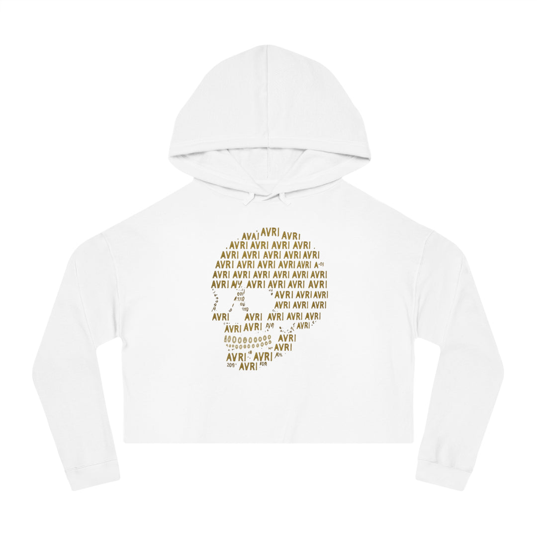 Cropped Hoodie - Eternal Skull AVRI Graphic Design