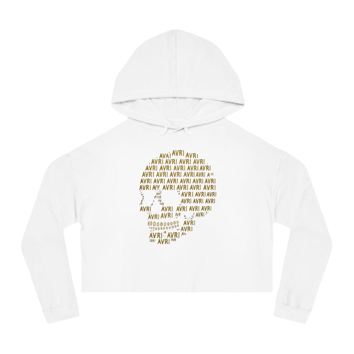 Cropped Hoodie - Eternal Skull AVRI Graphic Design