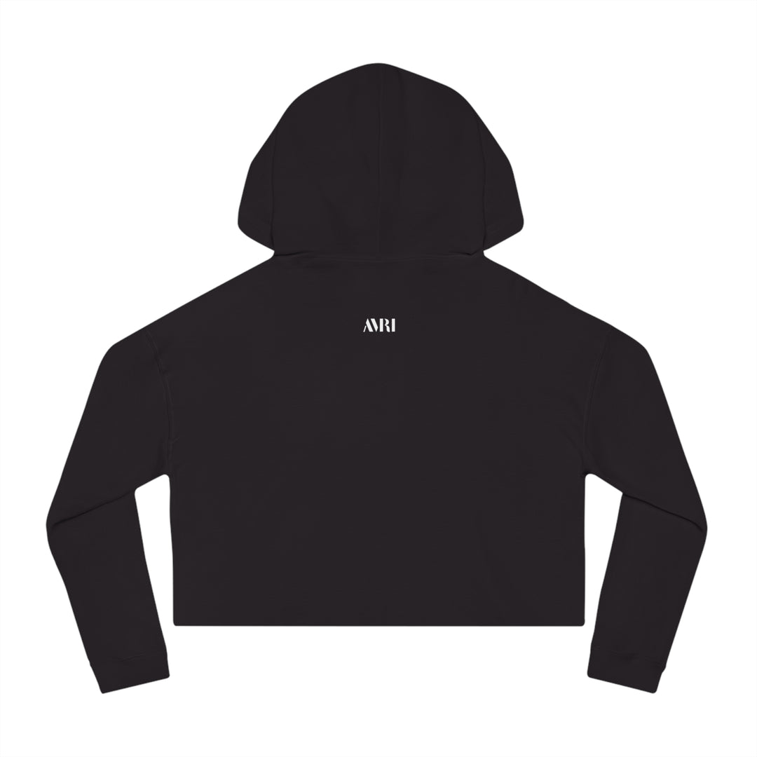 Cropped Hoodie - Eternal Skull AVRI Graphic Design