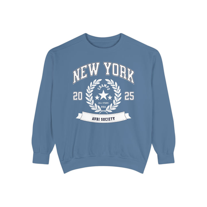 New York Crew Neck Sweatshirt