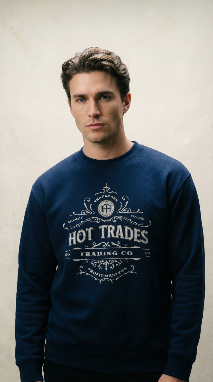 Hot Trades Trading Co. Vintage Crewneck Sweatshirt