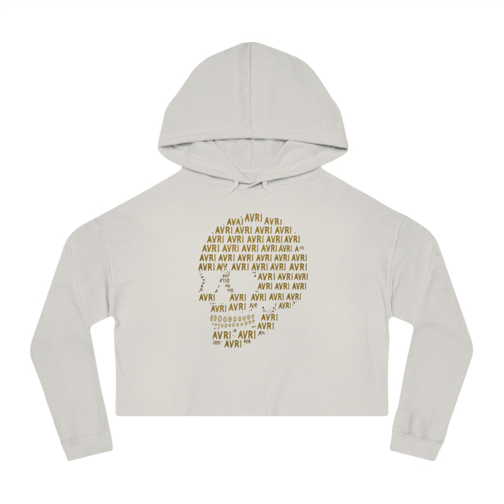 Cropped Hoodie - Eternal Skull AVRI Graphic Design