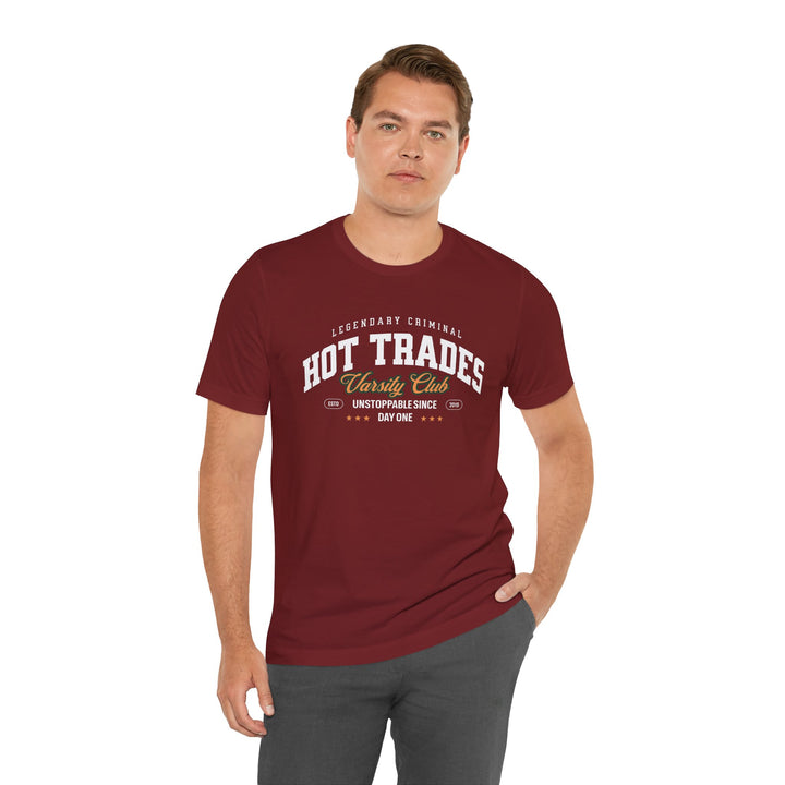 Hot Trades Varsity Tee