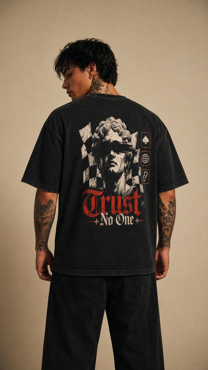 No Tells Enzyme Washed T-Shirt