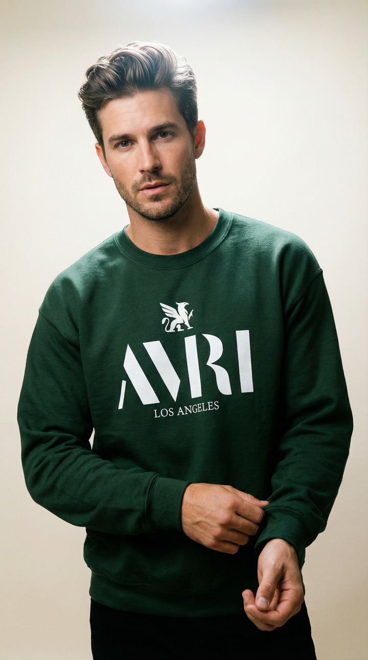 AVRI Crest Crewneck
