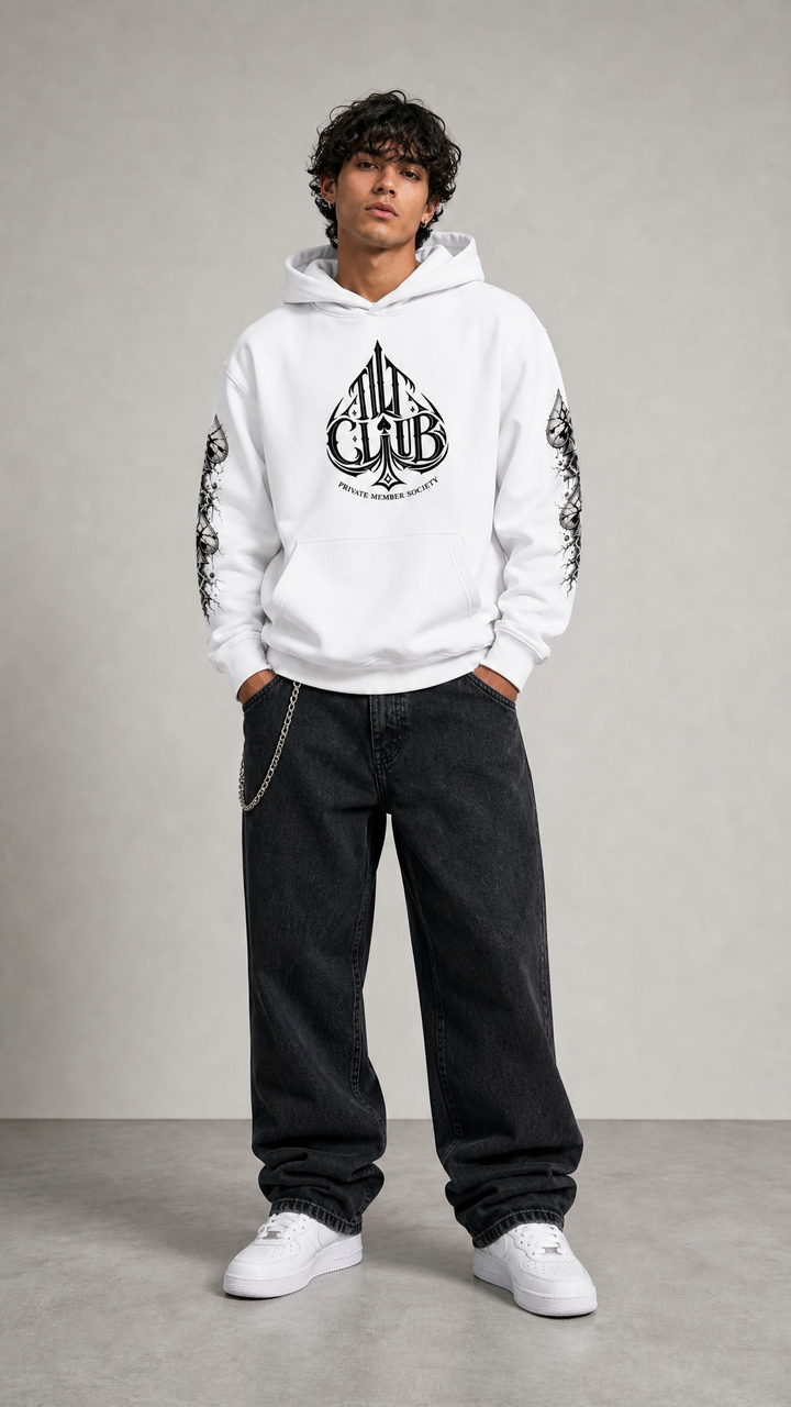 The Club - Cracked Spade Hoodie II
