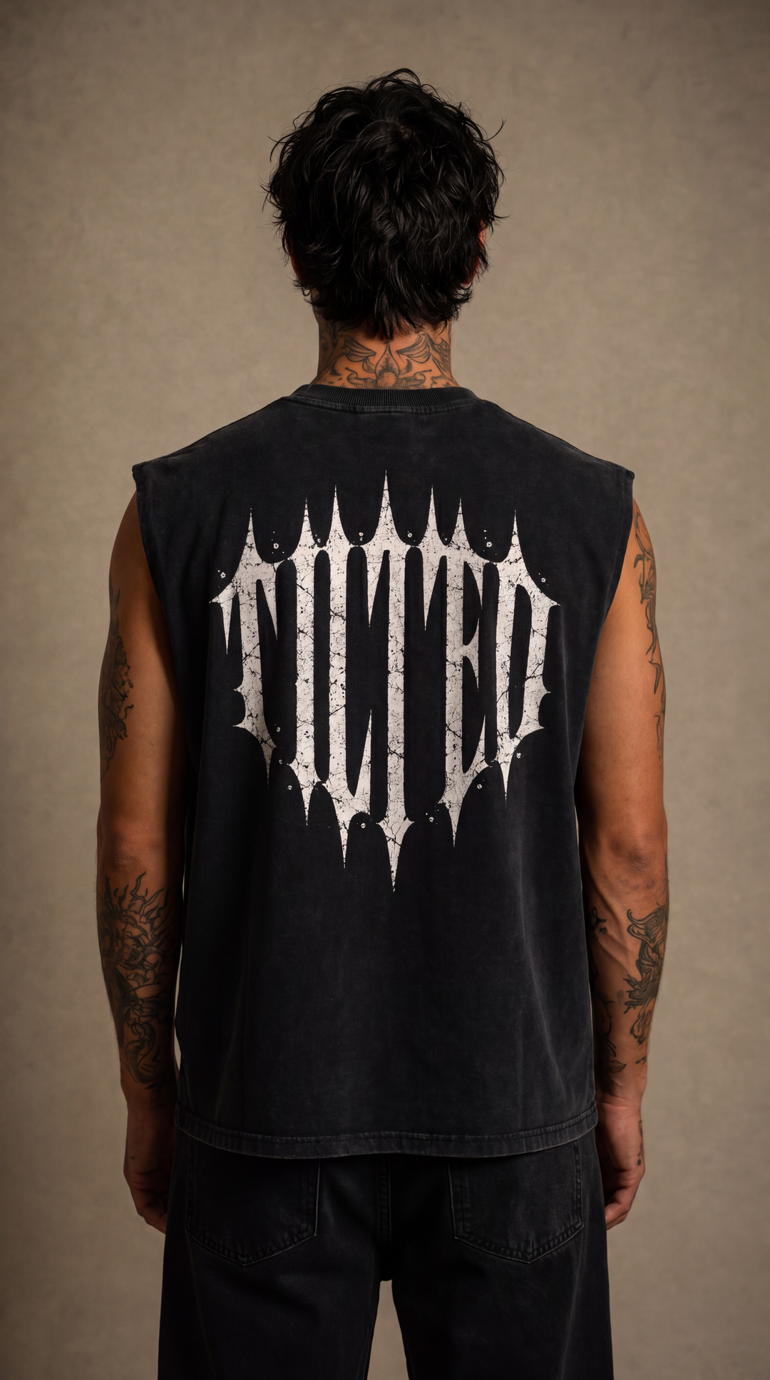 Tilted French Terry Boxy Tank Top