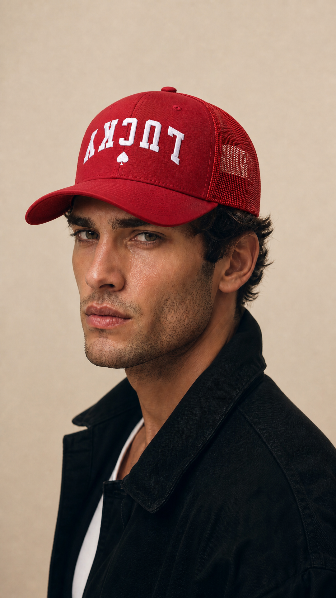 Lucky Spade Trucker Cap