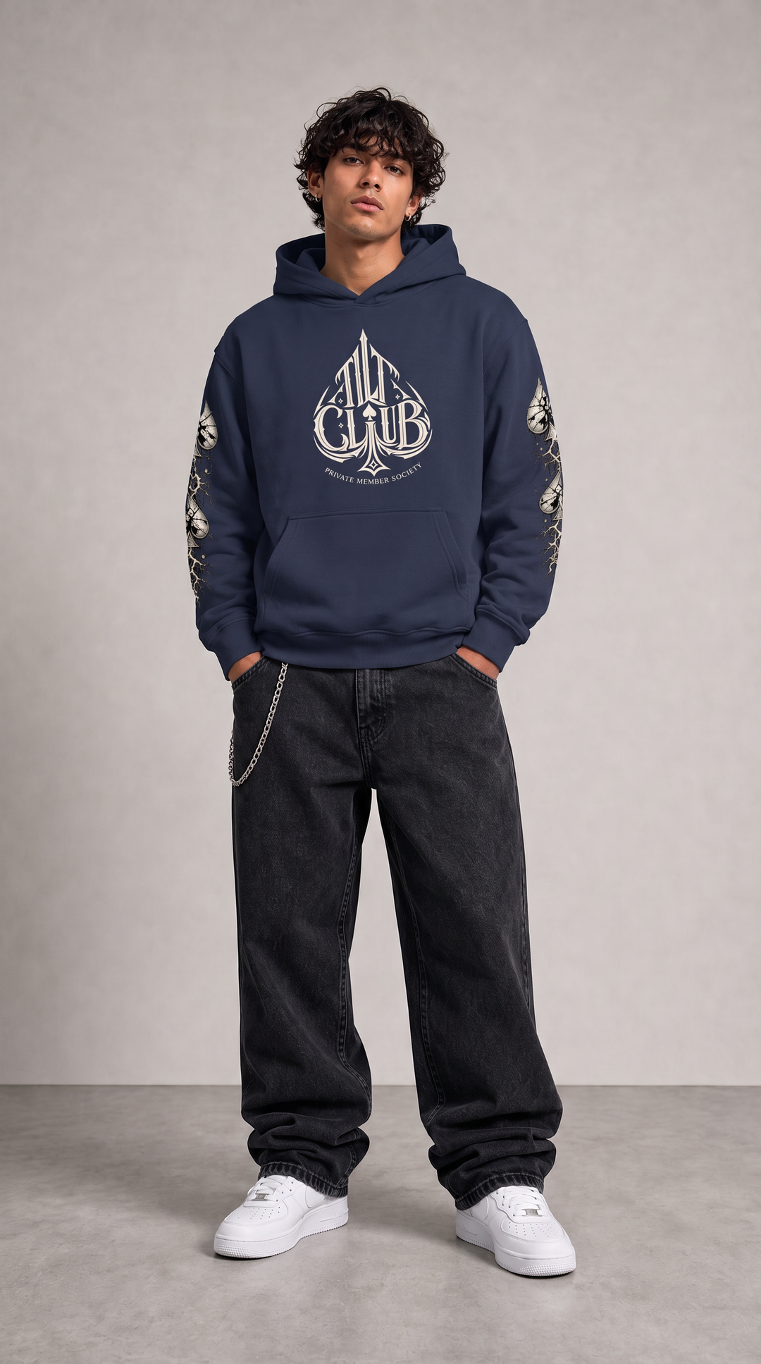 The Club - Cracked Spade Hoodie