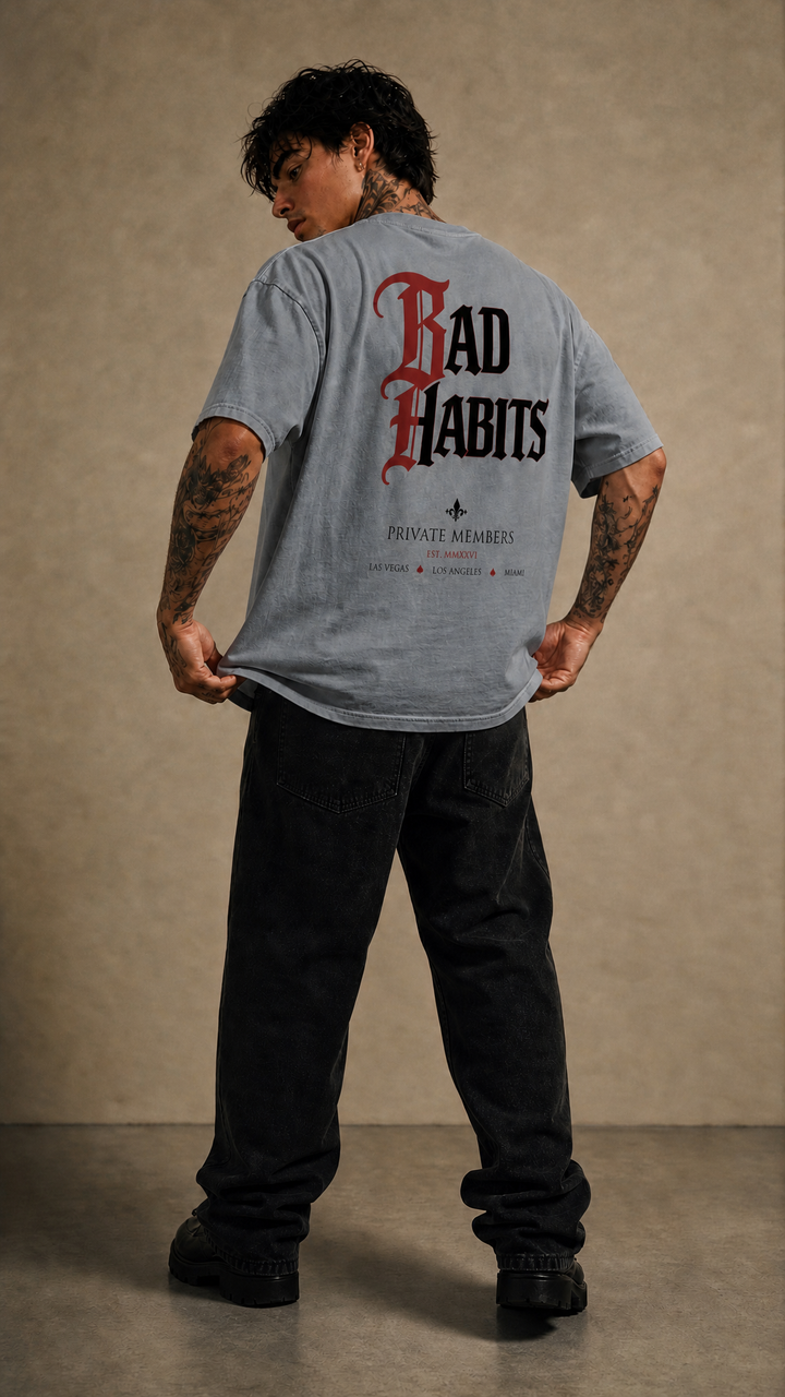 Bad Habits - Enzyme Washed