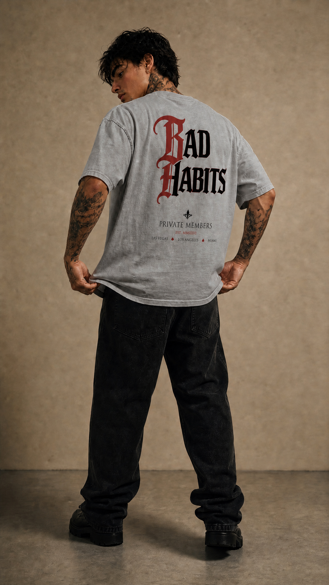 Bad Habits - Enzyme Washed