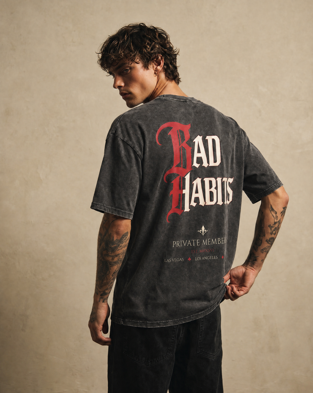 Bad Habits Noir - Enzyme Washed