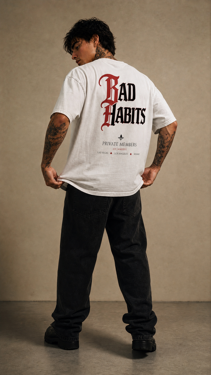 Bad Habits - Enzyme Washed
