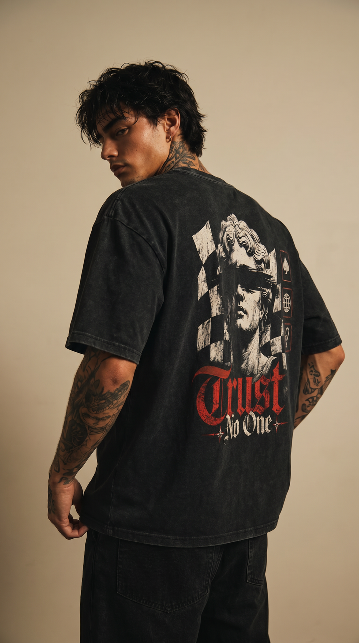 No Tells Enzyme Washed T-Shirt